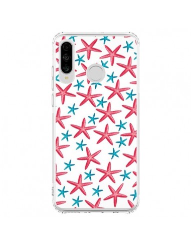 Coque Huawei P30 Lite Etoiles de mer Estrellitas - Eleaxart