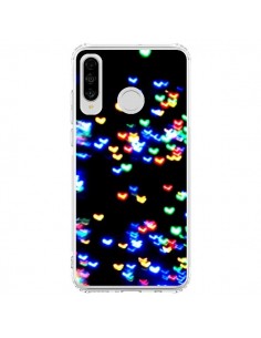 Coque Huawei P30 Lite Heart Coeurs Muticolores -  Léa...