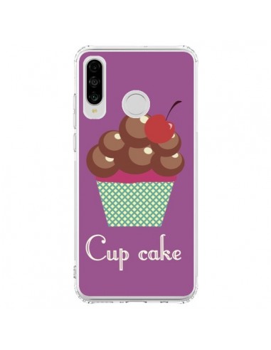 Coque Huawei P30 Lite Cupcake Cerise Chocolat -  Léa Clément