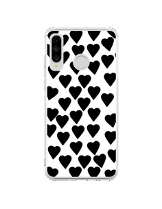 Coque Huawei P30 Lite Coeur Noir - Project M