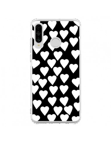 Coque Huawei P30 Lite Coeur Blanc - Project M