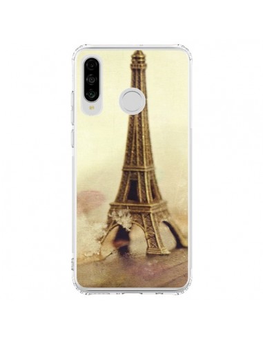Coque Huawei P30 Lite Tour Eiffel Vintage - Irene Sneddon