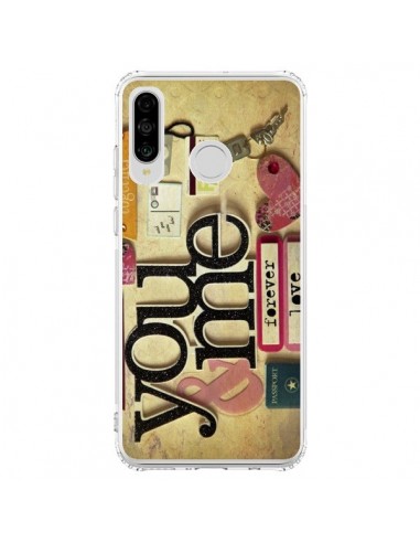 Coque Huawei P30 Lite Me And You Love Amour Toi et Moi - Irene Sneddon