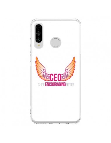 Coque Huawei P30 Lite CEO Chief Encouraging Officer Rose - Shop Gasoline