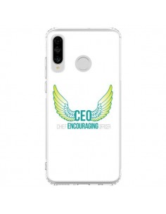 Coque Huawei P30 Lite CEO Chief Encouraging Officer Vert...