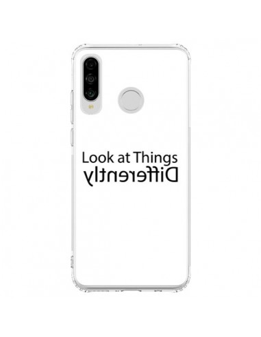 Coque Huawei P30 Lite Look at Different Things Black - Shop Gasoline