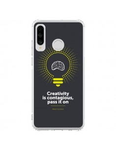 Coque Huawei P30 Lite Creativity is contagious, Einstein...