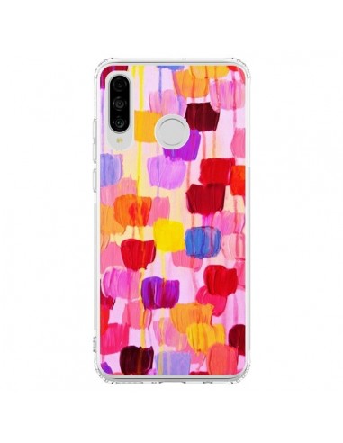 Coque Huawei P30 Lite Pois Roses Dottie - Ebi Emporium