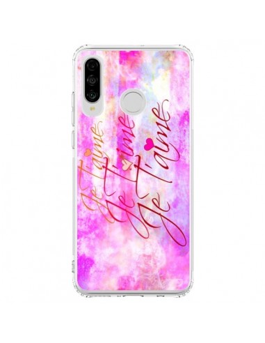 Coque Huawei P30 Lite Je t'aime I Love You - Ebi Emporium