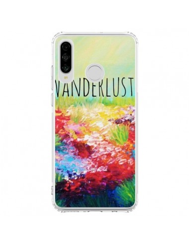 Coque Huawei P30 Lite Wanderlust Flowers - Ebi Emporium