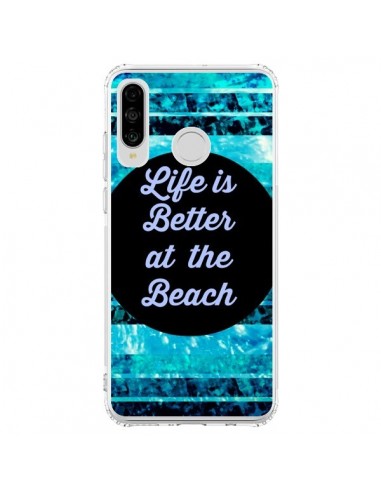 Coque Huawei P30 Lite Life is Better at The Beach - Ebi Emporium