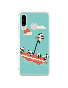 Coque Huawei P30 Lite Parapluie Flottant Panda - Jay Fleck
