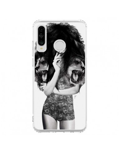 Coque Huawei P30 Lite Femme Lion - Jenny Liz Rome