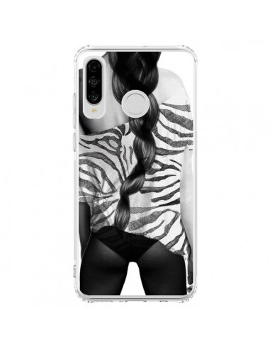 Coque Huawei P30 Lite Femme Zebre - Jenny Liz Rome