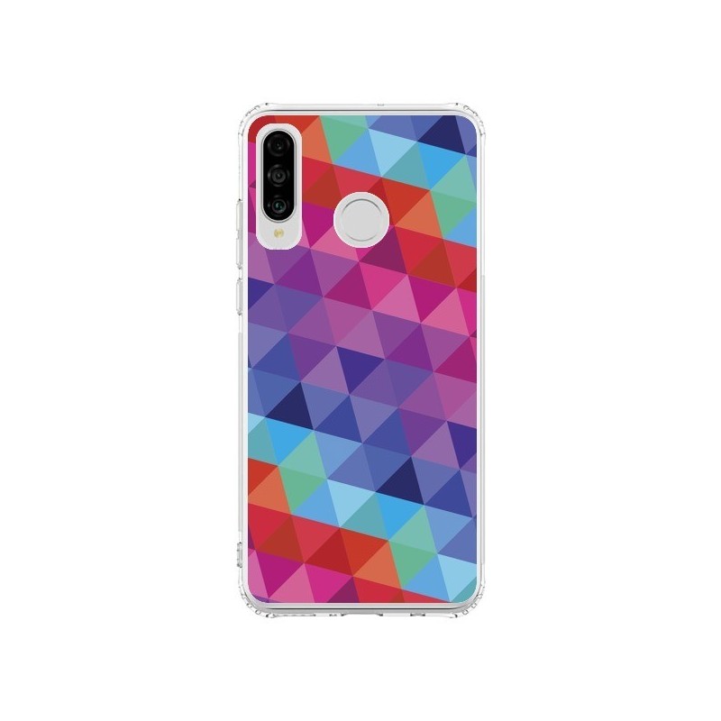 Coque Huawei P30 Lite Azteque Gheo Rose - Javier Martinez