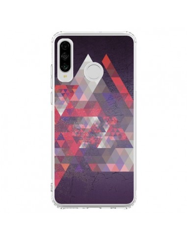 Coque Huawei P30 Lite Azteque Gheo Violet - Javier Martinez