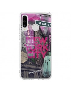 Coque Huawei P30 Lite New York City Rose - Javier Martinez