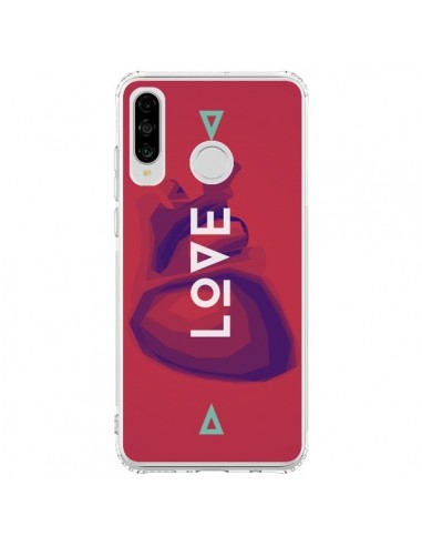 Coque Huawei P30 Lite Love Coeur Triangle Amour - Javier Martinez