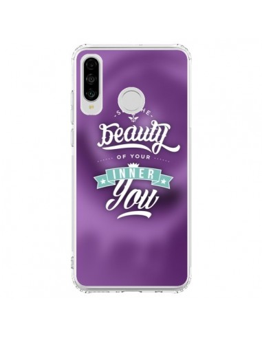 Coque Huawei P30 Lite Beauty Violet - Javier Martinez