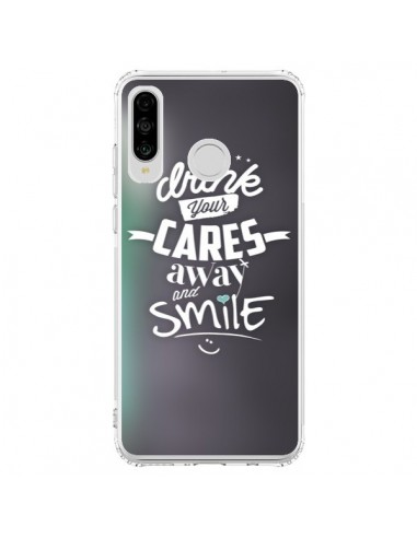 Coque Huawei P30 Lite Drink Gris - Javier Martinez