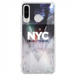Coque Huawei P30 Lite I Love New York City Bleu - Javier...
