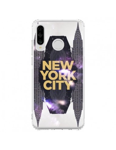 Coque Huawei P30 Lite New York City Orange - Javier Martinez