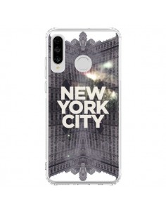 Coque Huawei P30 Lite New York City Gris - Javier Martinez