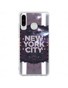 Coque Huawei P30 Lite New York City Violet - Javier Martinez