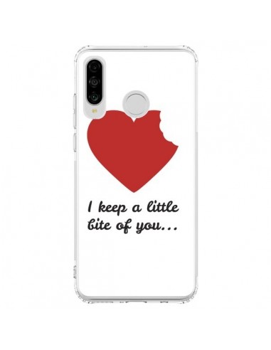 Coque Huawei P30 Lite I Keep a little bite of you Coeur Love Amour - Julien Martinez