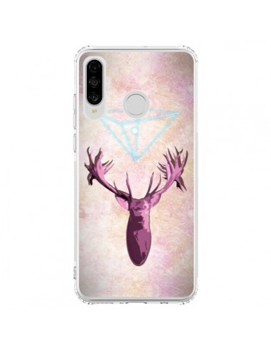 Coque Huawei P30 Lite Cerf Deer Spirit - Jonathan Perez