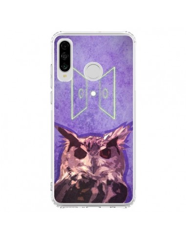 Coque Huawei P30 Lite Chouette Owl Spirit - Jonathan Perez