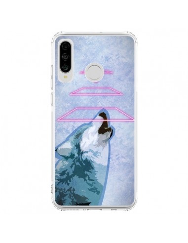 Coque Huawei P30 Lite Loup Wolf Spirit - Jonathan Perez