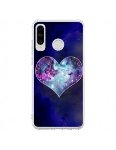 Coque Huawei P30 Lite Nebula Heart Coeur Galaxie -...