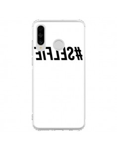 Coque Huawei P30 Lite Hashtag Selfie Noir Inversé -...