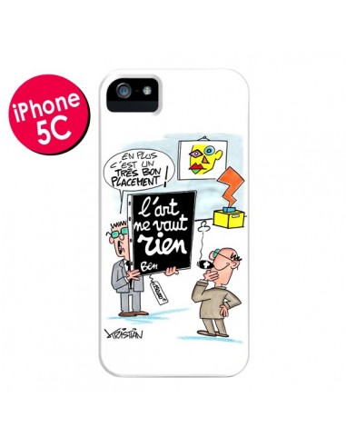 Coque L'art ne vaut rien pour iPhone 5C - Kristian