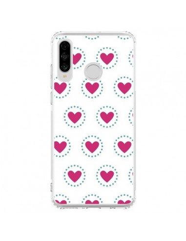 Coque Huawei P30 Lite Coeur Cercle - Jonathan Perez