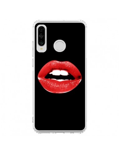 Coque Huawei P30 Lite Lèvres Rouges - Jonathan Perez