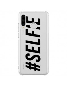 Coque Huawei P30 Lite Hashtag Selfie Transparente -...