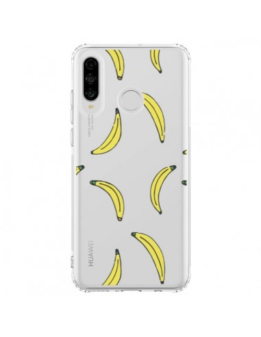 Coque Huawei P30 Lite Bananes Bananas Fruit Transparente - Dricia Do