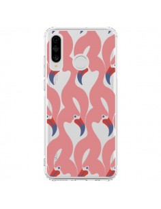 Coque Huawei P30 Lite Flamant Rose Flamingo Transparente...