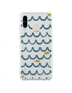 Coque Huawei P30 Lite Poisson Fish Water Transparente -...
