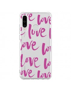 Coque Huawei P30 Lite Love Love Love Amour Transparente -...