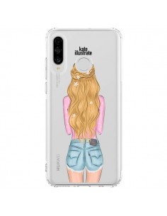 Coque Huawei P30 Lite Blonde Don't Care Transparente -...