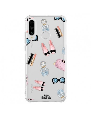 Coque Huawei P30 Lite Essential Beautiful Belle Essentiel Transparente - kateillustrate