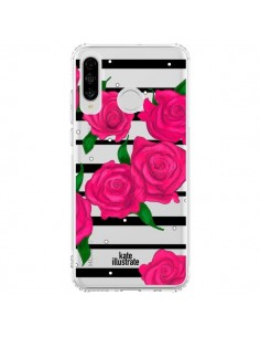 Coque Huawei P30 Lite Roses Rose Fleurs Flowers...
