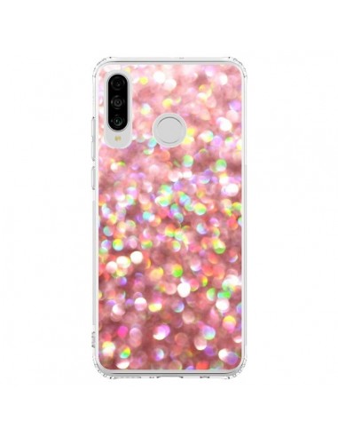 Coque Huawei P30 Lite Paillettes Pinkalicious - Lisa Argyropoulos