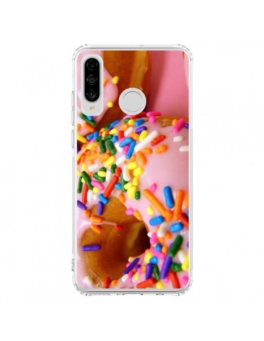 Coque Huawei P30 Lite Donuts Rose Candy Bonbon - Laetitia