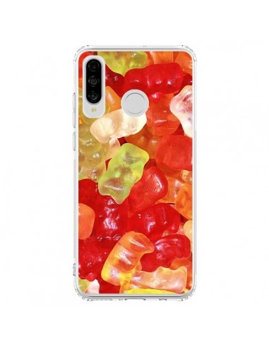Coque Huawei P30 Lite Bonbon Ourson Multicolore Candy - Laetitia