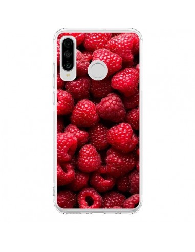 Coque Huawei P30 Lite Framboise Raspberry Fruit - Laetitia