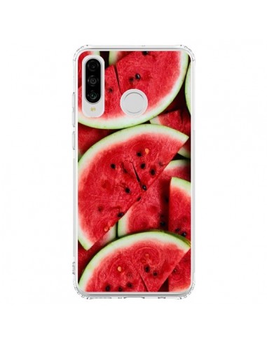 Coque Huawei P30 Lite Pastèque Watermelon Fruit - Laetitia